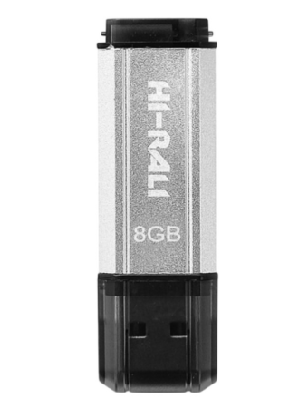 USB флеш накопитель Hi-Rali 8GB, HI-8GBSTSL (Гарантия 3года) USB флеш накопитель Hi-Rali 8GB, HI-8GBSTSL (Гарантия 3года)