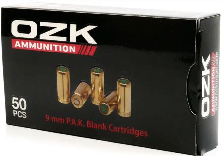Патрон холостой OZK 9 мм