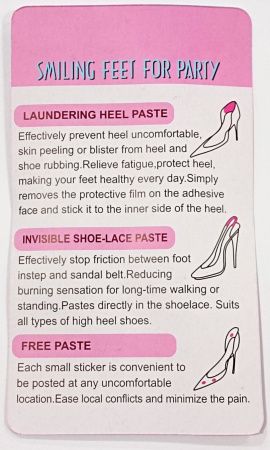 #32 Гелевые силиконовые Задники для обуви Прозрачные (2шт./уп.) №32 #32 Гелевые силиконовые Задники для обуви Прозрачные (2шт./уп.) №32