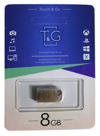 USB флеш накопитель T&G метал серия 8GB/ TG112-8G (Гарантия 3года)