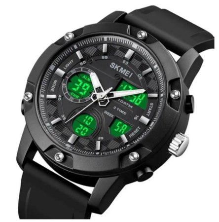 Часы наручные SKMEI 1757BKBK, BLACK-BLACK, 9826