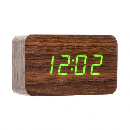 Часы электронные VST-863-4-Green с температурой и подсветкой