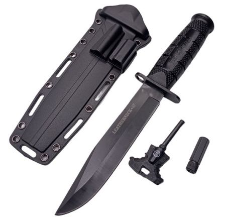 Нож охотничий Leatherneck S/F чёрный 2014, 29см охотничий нож