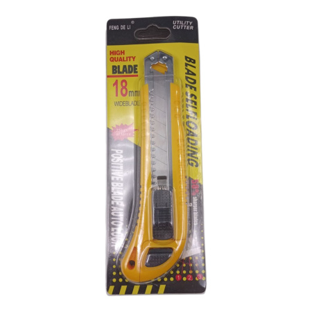 Нож канцелярский Feng De Li, MG-510, W36