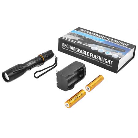 Ручной фонарь Police BL-2804, 2ХLi-ion 18650, T6, Zoom, 2673