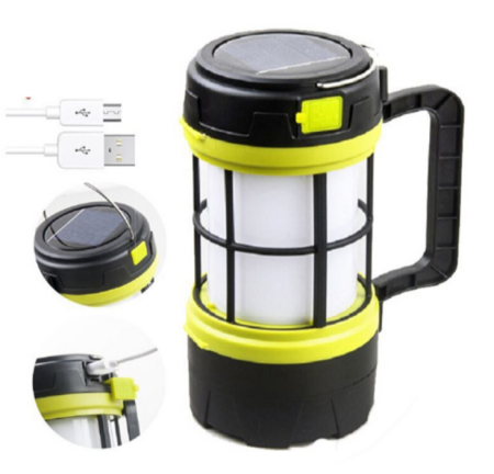 Фонарь для кемпинга 910-LED+COB, power bank, Li-Ion, солн. бат, ЗУ microUSB, Красный, Белый Фонарь для кемпинга 910-LED+COB, power bank, Li-Ion, солн. бат, ЗУ microUSB, Красный, Белый