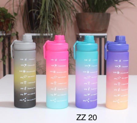 Бутылка с таймером для воды Refill C-Black 600 мл Бутылка с таймером для воды Refill C-Black 600 мл