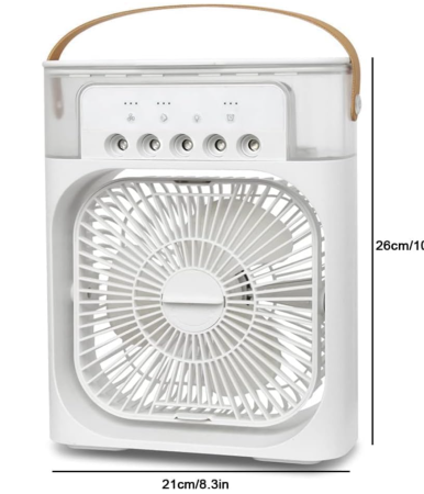 Портативный вентилятор-кондиционер, 4 в 1, 9418
