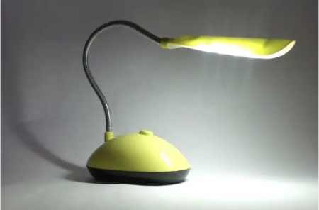 Настольная LED лампа на батарейках 3xAAA гибкая X - 7188, 3867