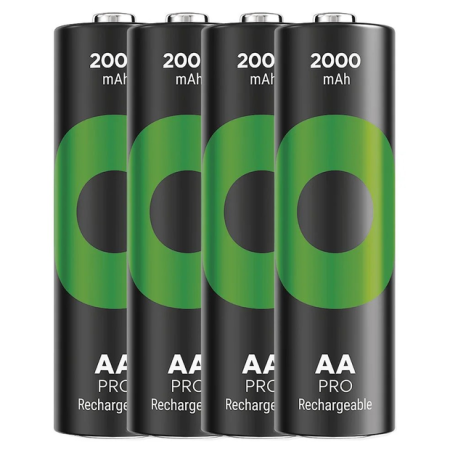 Аккумулятор GP Recyko Pro 2000mAh Eco, Ni-MH AA, 1.2V, 2.4A, LSD70-5, Box 4шт.