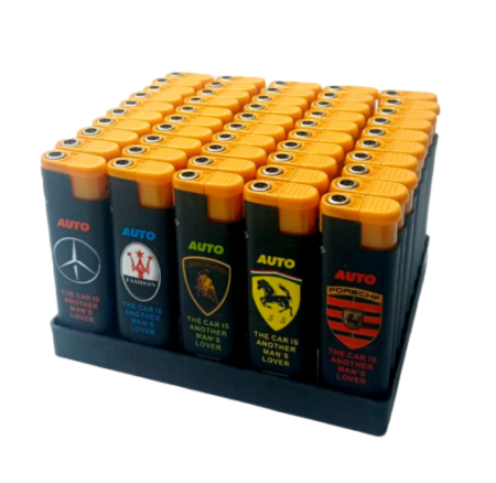 Зажигалка газовая карманная Car 28-9