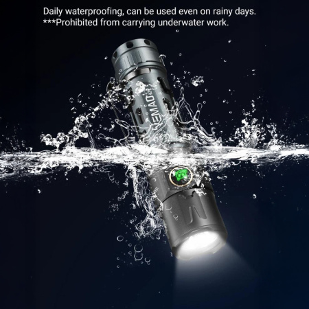 Ручной фонарь YEMAO YM-А7, 2200LM, P80 LED, Zoom, 1x21700 аккум, TYPE-C 