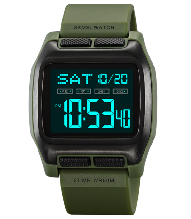 Часы наручные SKMEI 2193AG, ARMY GREEN, 11429