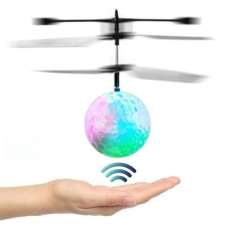 Летающий шар игрушка с рисунком на аккумуляторе, JM-888
