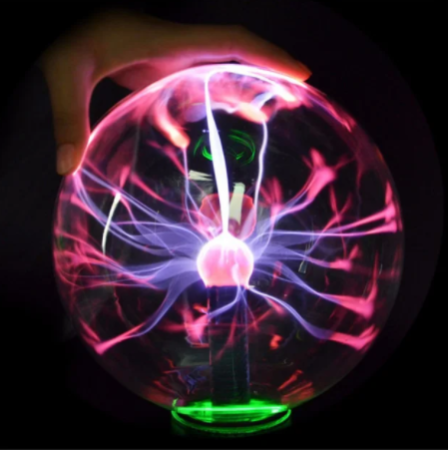 Плазменный шар молния  Plazma Light диаметром 12.5см (5 дюймов)