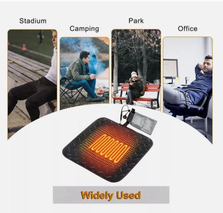 Нагревательный коврик usb 45*45cm, 9584