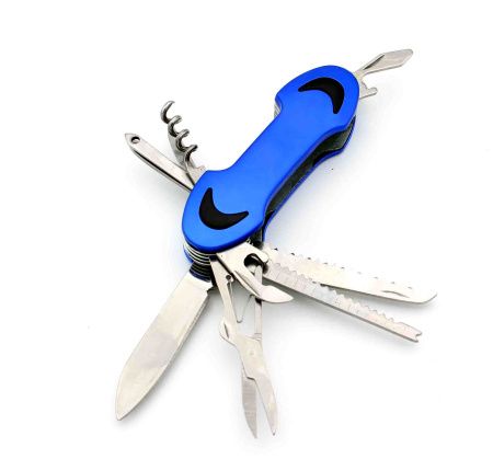 Мультитул швейцарский нож Traveler E60-1 Синий
