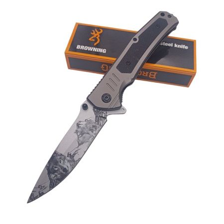 Нож складной Browning 4831 Волк