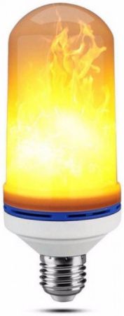 Светодиодная LED лампочка Flame Bulb A+ с эффектом пламени огня E27