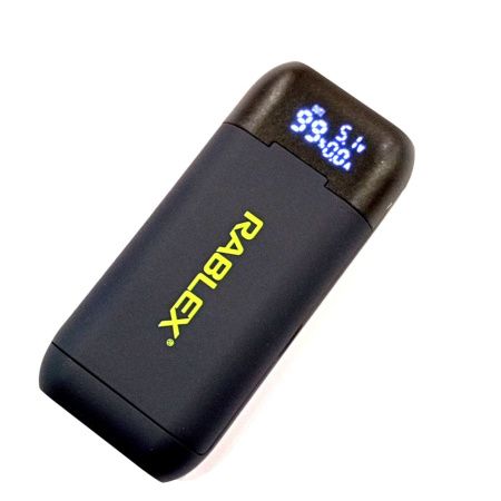 Зарядное устройство Rablex RB410 с функцией Power Bank / 18650/ экран / type-c Зарядное устройство Rablex RB410 с функцией Power Bank / 18650/ экран / type-c