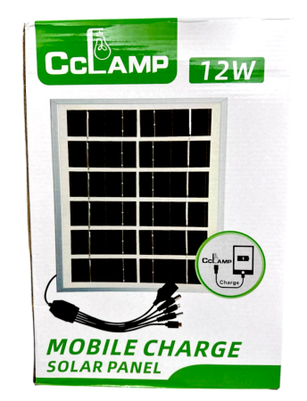 Солнечная панель SOLAR PANEL CL-681 12W / 28х20см