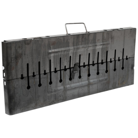 Мангал-чемодан на 12 шампуров 67*27*5см (высота ножки 65см) УК-М12