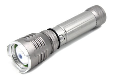 Ручной фонарь Police WD-294, Li-ion 18650 или 3хААА, XM-L T6, Zoom, 2 аварийные насадки