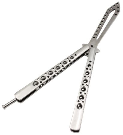 Нож бабочка Тренировочная Metalic AK6 нож бабочка