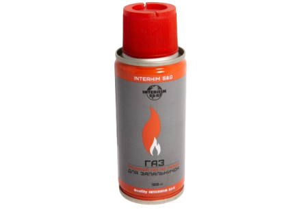 Газ для зажигалок INTERHIM S&G Интерхим 100мл