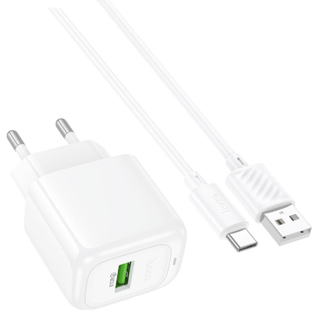СЗУ Сетевое Зарядное Устройство Hoco CS52A / Type-C 3.0A СЗУ Сетевое Зарядное Устройство Hoco CS52A / Type-C 3.0A