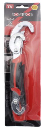 Универсальный гаечный разводной ключ "Poseidon" Snap'N Grip, 2 ключа 4-32мм.