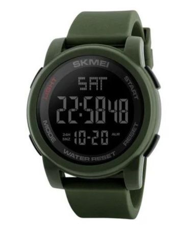 Часы наручные SKMEI 1257AG, ARMY GREEN
