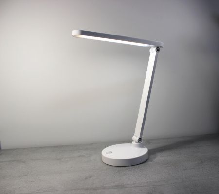 Настольная LED лампа аккумуляторная WD309/1912//сенсор/регулятор/ 3 режима/зарядка/18650/USB/