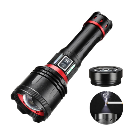 Ручной фонарь YEMAO YM-B631-D, 2500LM, 30W LED 1*26650 аккум, TYPE-C