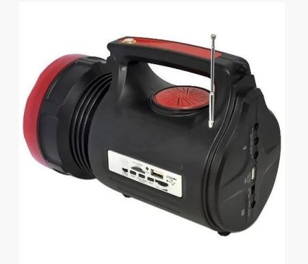Ручной фонарь Yajia YJ-2890 SYK, Акк.,1-20W LED+22LED, РАДИО, microsd,USB, MP3, Powerban