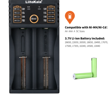 Зарядное устройство LiitoKala Lii-202