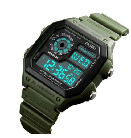 Часы наручные SKMEI 1299AG, ARMY GREEN