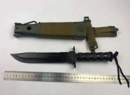 Нож охотничий Jungle King 1 с набором выживания 154 охотничий нож