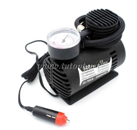 Компрессор автомобильный 12 вольт Air Pomp Ji030, 4369