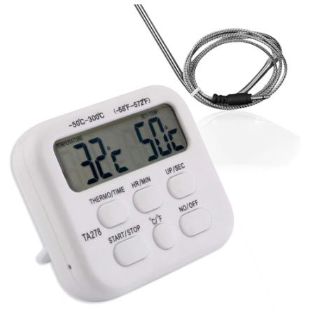 Термометр кухонный TA278 с выносным датчиком от -50 до 300°С Термометр кухонный TA278 с выносным датчиком от -50 до 300°С