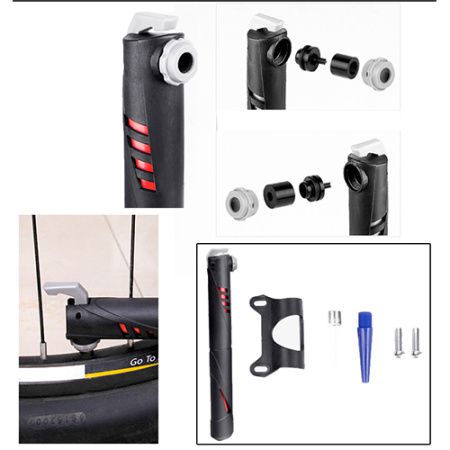 Насос велосипедный компактный 2326