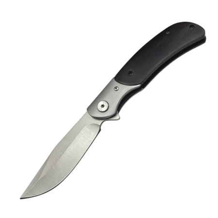 Нож складной Noname 2301C Чёрное дерево