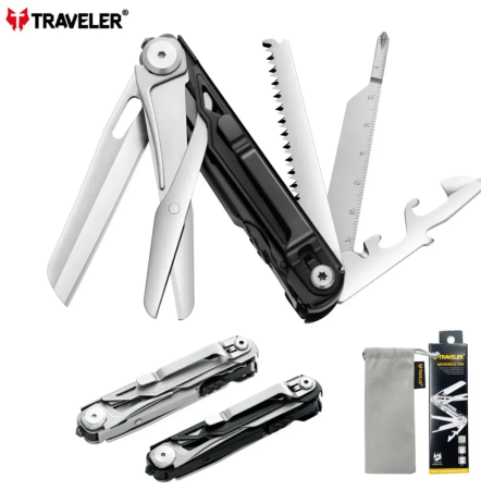 Мультитул Traveler MQ063G-B Чёрный