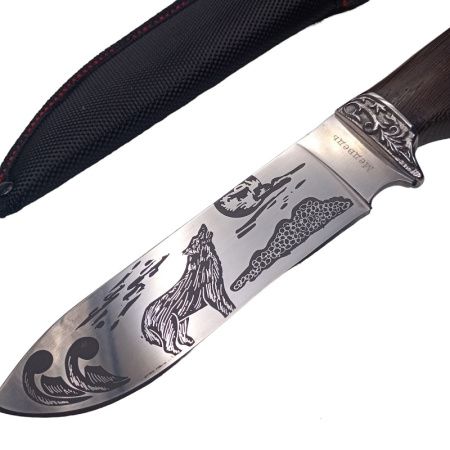 Нож охотничий Медведь FB 1530 / 29см / 14см охотничий нож