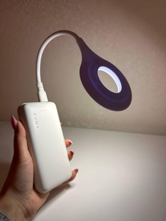 Светильник гибкий кольцевой LED от USB с голосовым управлением 1,5 Вт (LK-50)