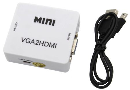Конвертер - Адаптер переходник VGA - HDMI 5027 Конвертер - Адаптер переходник VGA - HDMI 5027