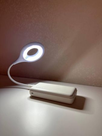 Светильник гибкий кольцевой LED от USB с голосовым управлением 1,5 Вт (LK-50)