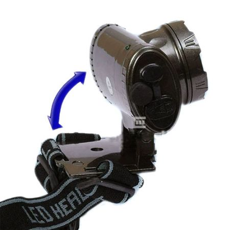 Налобный фонарь Yajia YJ-1899, Аккумулятор, 1LED