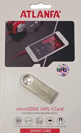 Флешка Atlanfa 8GB AT-U3. Гарантия 1 год Флешка Atlanfa 8GB AT-U3. Гарантия 1 год