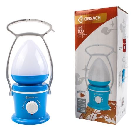 Фонарь для кемпинга Kinsach KS-839, RB302, аккум., 220V, регулятор яркости